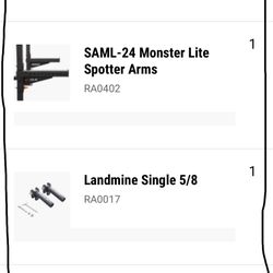 Rogue Wall-Mounted Rack with Accessories.