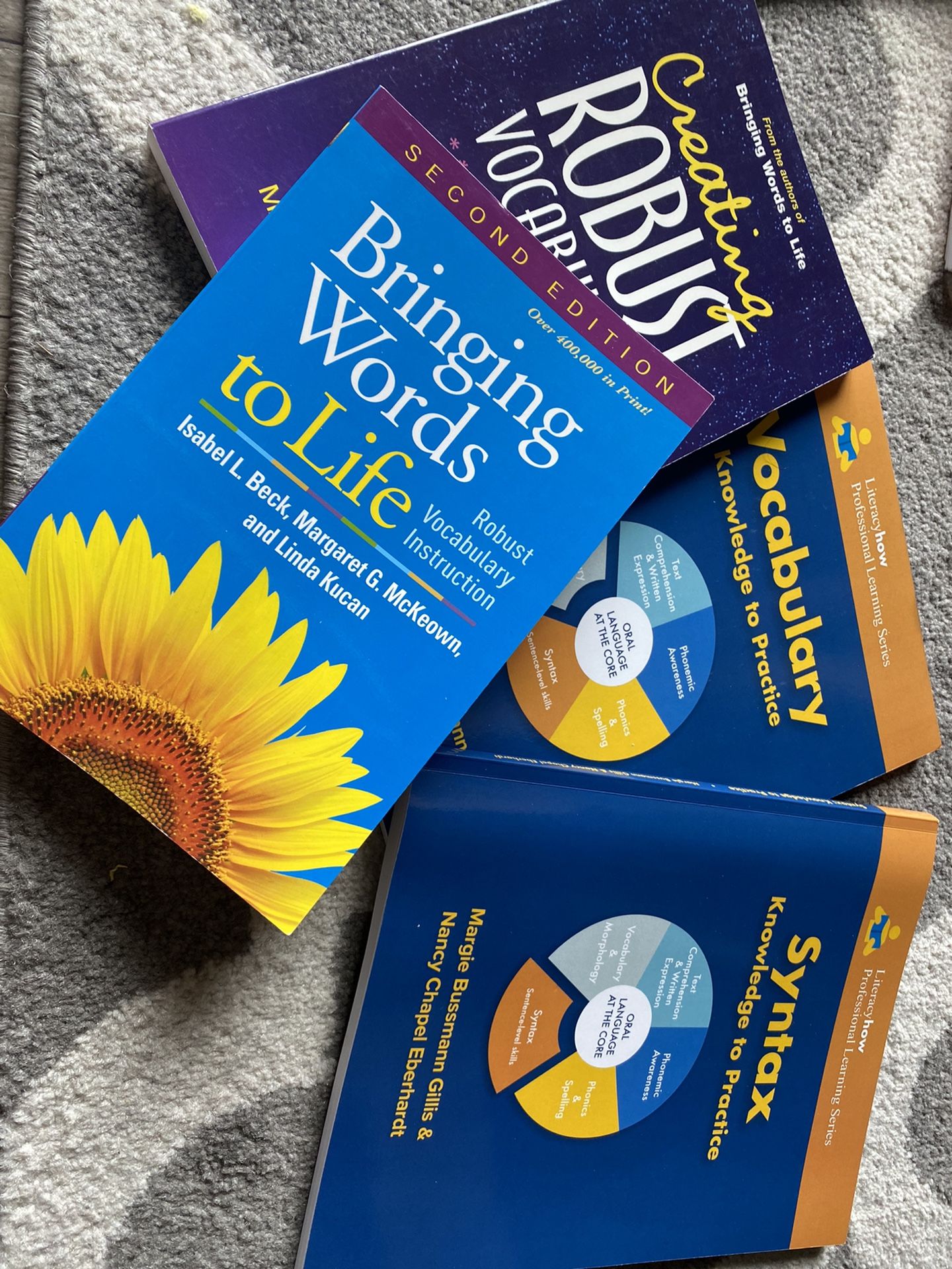 Literacy instruction Books