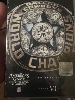 Dallas Cowboys Americas Game Super Bowl 6 Sealed DVD