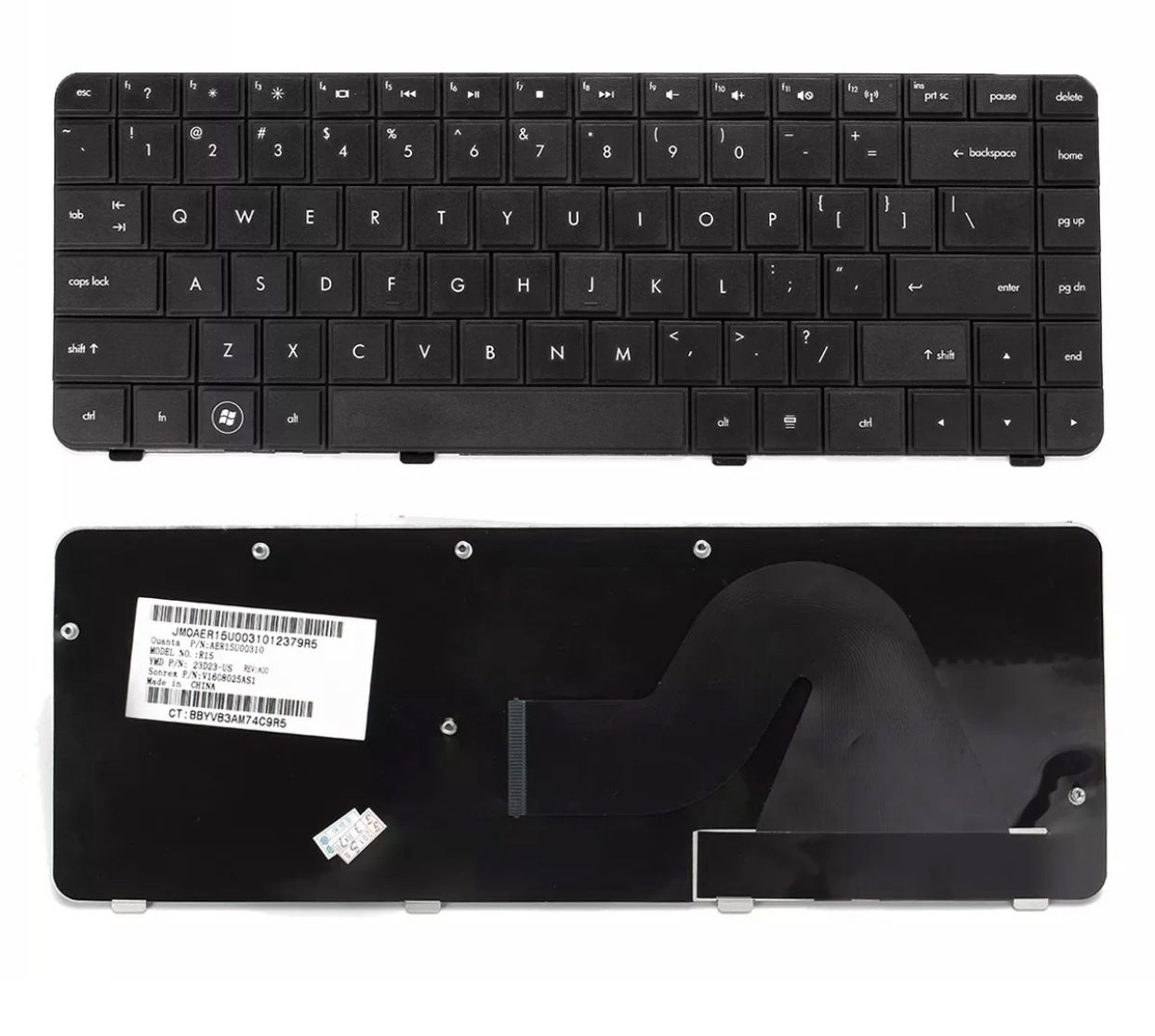 Laptop Keyboard Works with HP G42-396TX / G42-270LA / G42-380LA / G42-265LA / G42-285LA / G42-483TU / G42-452TU / G42-375TU Notebook Replacement
