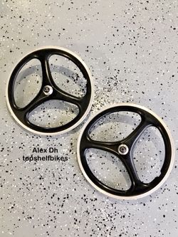 RARE SPIN 20” FR150 BMX WHEELS RIMS MID SCHOOL GEM ARAYA