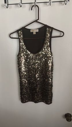 Michael kors sequin tank