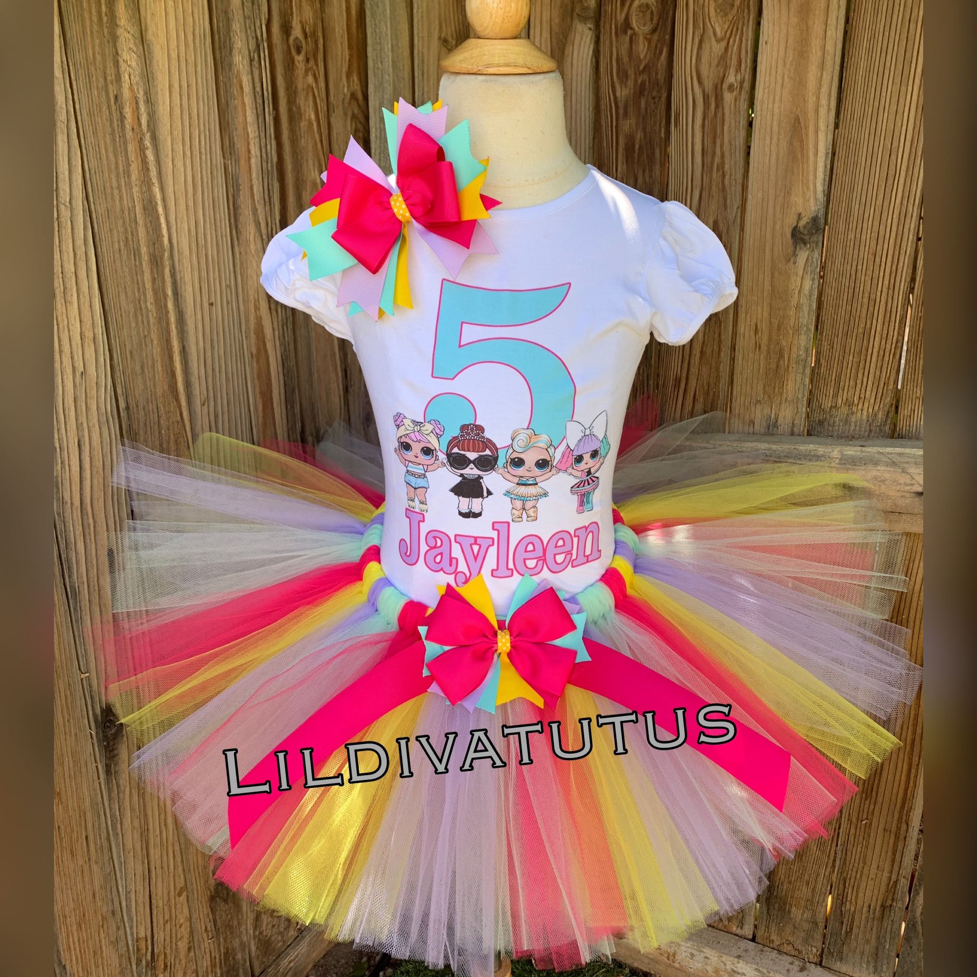 LOL surprise dolls tutu set