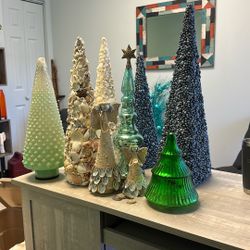 Lot Of Christmas Trees 