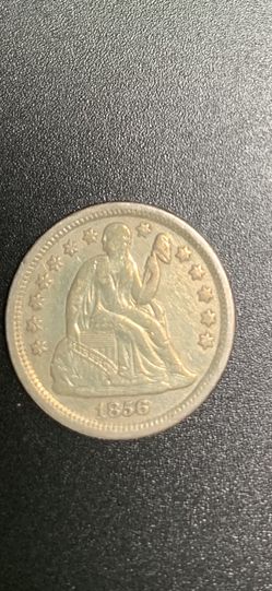 1856 Small Date Seated Liberty Dime