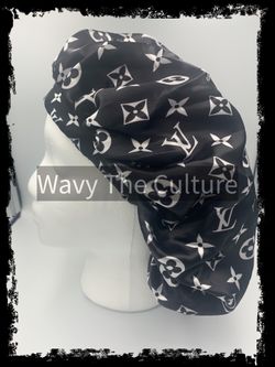 Louis Vuitton Satin Bonnet Black | Global Durag