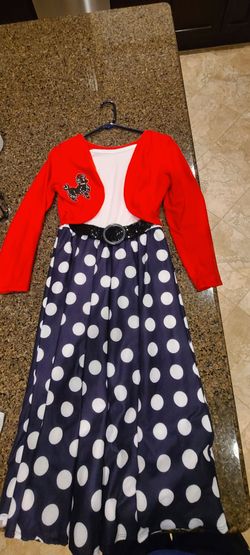 Halloween Costume: 50s Polka Dor Rocker