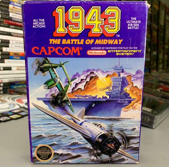 1943: The Battle of Midway (Nintendo, 1988)  *TRADE IN YOUR OLD GAMES FOR CSH OR CREDIT HERE/WE FIX SYSTEMS*