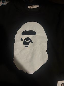 BAPE Ape Head Graphic crew neck sweater