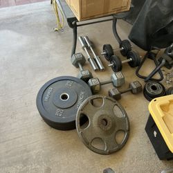 Weights Gym Barbell Dumbbell 