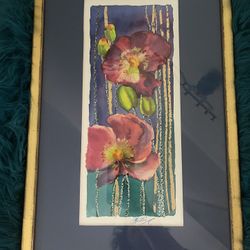 Original Signed Acrylic Ink Painting