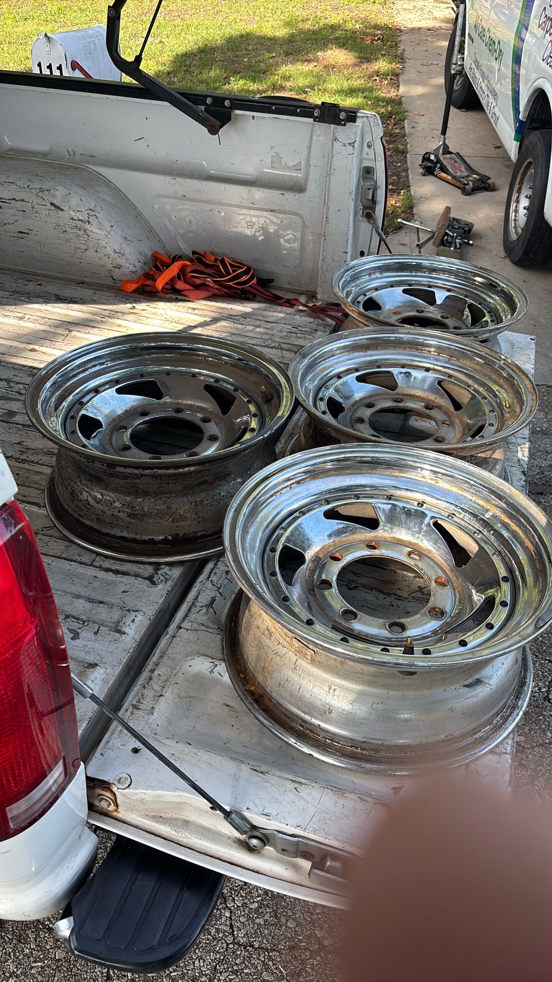 16” 8 Lug Chevy Rims