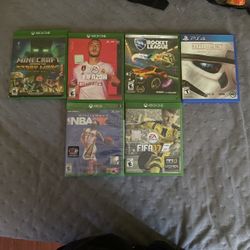Xbox And PS4 Games For Sale 