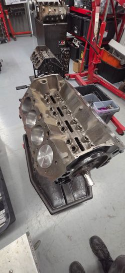 BBC 454 4 bolt main short block