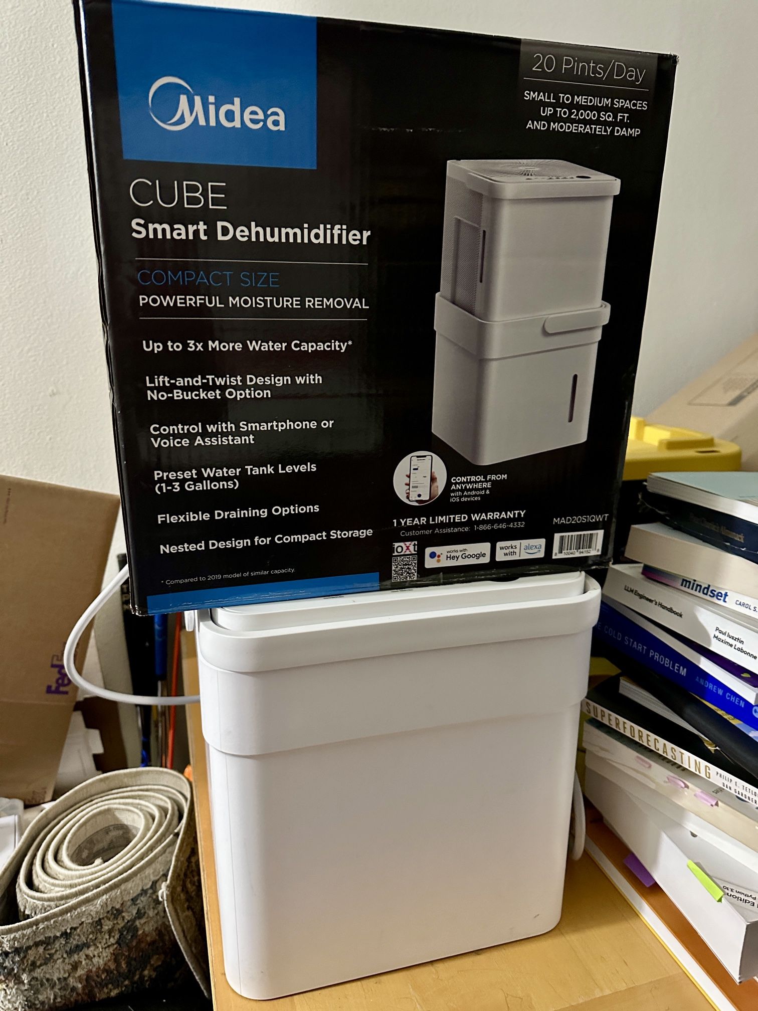 Midea Cube 20 Pint Dehumidifier