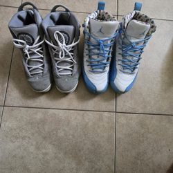 Jordan Bundle Jordan 12 Emoji And Jordan 6 Rings Cool Grey 