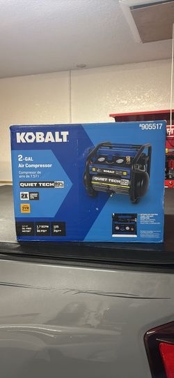 Kobalt 2 Gal Quiet Tech Air compressor