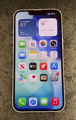 Apple iPhone 14 128GB Purple Unlocked 77% Battery Health