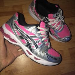 Neon Pink ASICS 