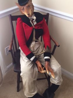 Life Size English Fox Hunt Polo Doll