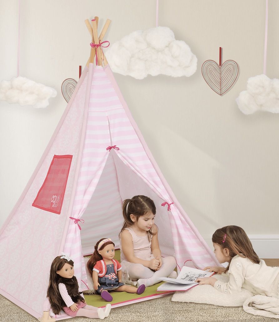 Kids’ Play Teepee Tent - Excellent Condition!