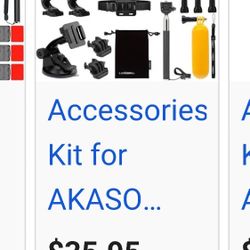 Luxebell 14 Pc. Accessory Kit For Go pro 