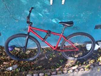 Red BMX Bike