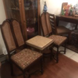 Set Two Antique Chairs