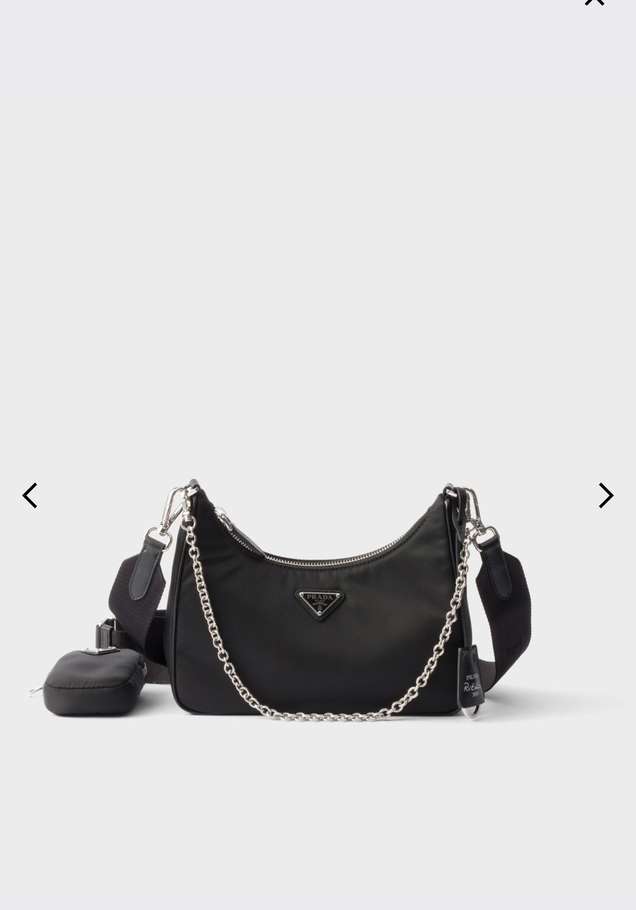Prada Re-Edition 2005 Re-Nylon and Saffiano mini bag