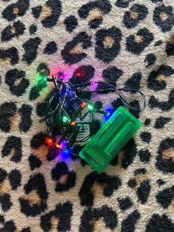 Multicolor Battery-Operated LED String Lights