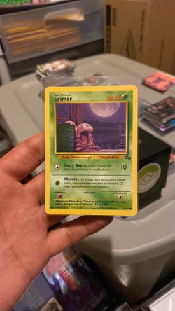 Grimer #047/062 Fossil NM Pokémon Card