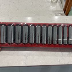 Snap On 1/2 Dr Socket Set