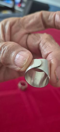 925 sterling S. Solido ring band