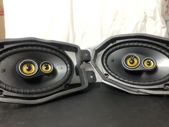KICKER 46CSC6934 150W 6x9 inch 3-Way Speaker - TESTED