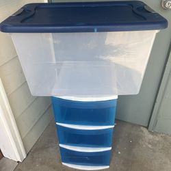 Great Deal 2 Like New Sterlite Bins 
