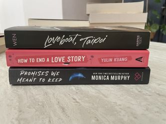3 Fiction YA Romance/Drama Books