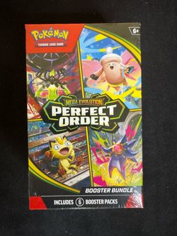 Pokémon TCG Mega Evolution Perfect Order Booster Bundle