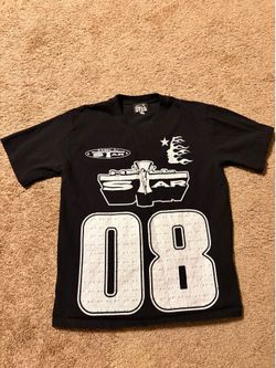 Hellstar shirt size small black and white