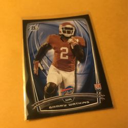 SAMMY WATKINS ROokie 2014 BOWMAN BLACK #70 BILLS / CLEMSON / RAVENS 