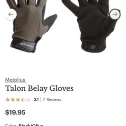 Metolius Belay And Rappel Gloves