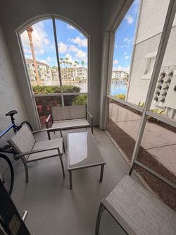 4-Piece Outdoor Patio Furniture Set – Like New – $80