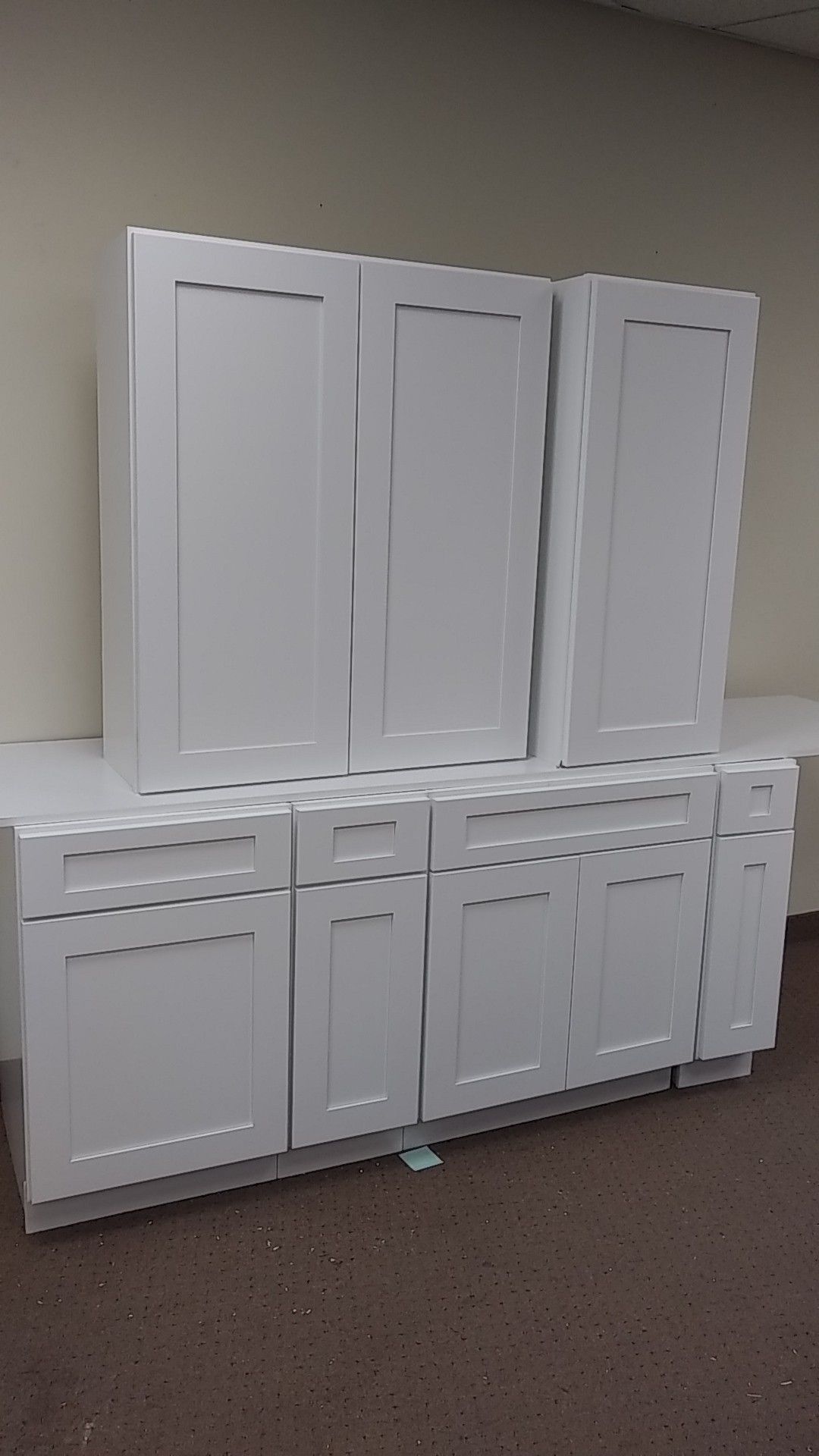 White shaker Cabinets for sale