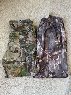 Camo Hunting Pants Lot of 2