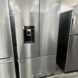 KitchenAid Stainless Steel Counter Depth French Door Refrigerator Was$4,899