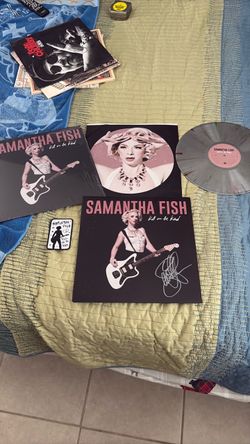 Samantha Fish Vinyl record autographed