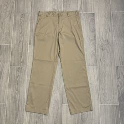 Nike Golf Men’s 34x32 Tan Flat Front Dr-Fit Pants