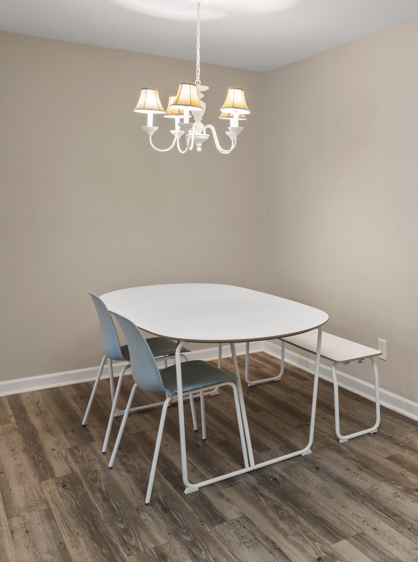 Ikea table & chairs and bench