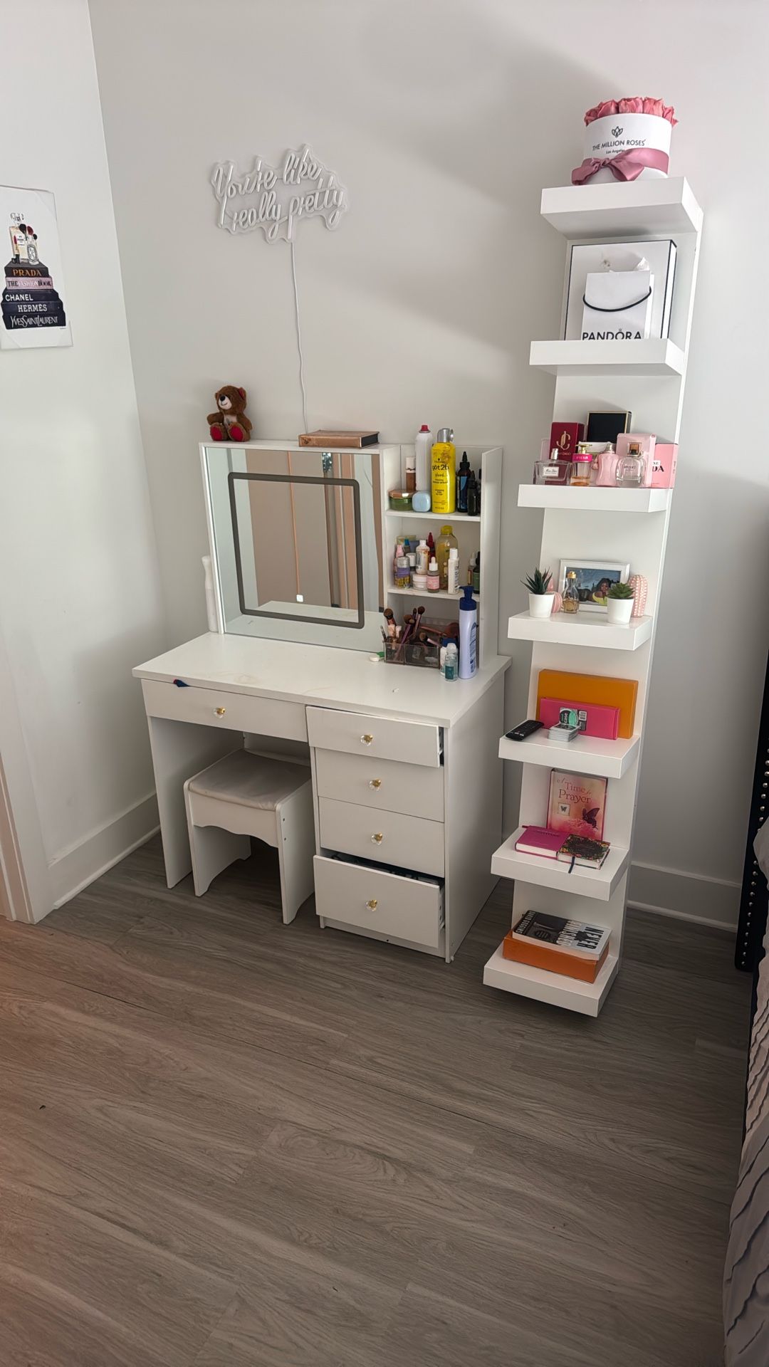 Vanity Set Up