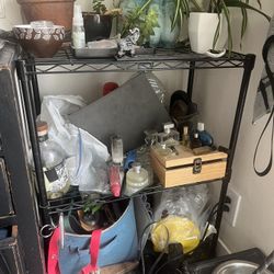 Wire And Metal Shelving