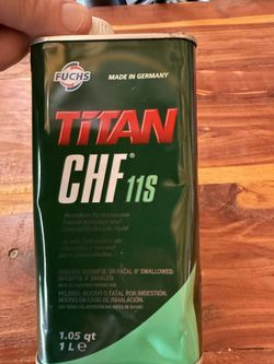 Power Steering Fluid, Titan CHF 11S